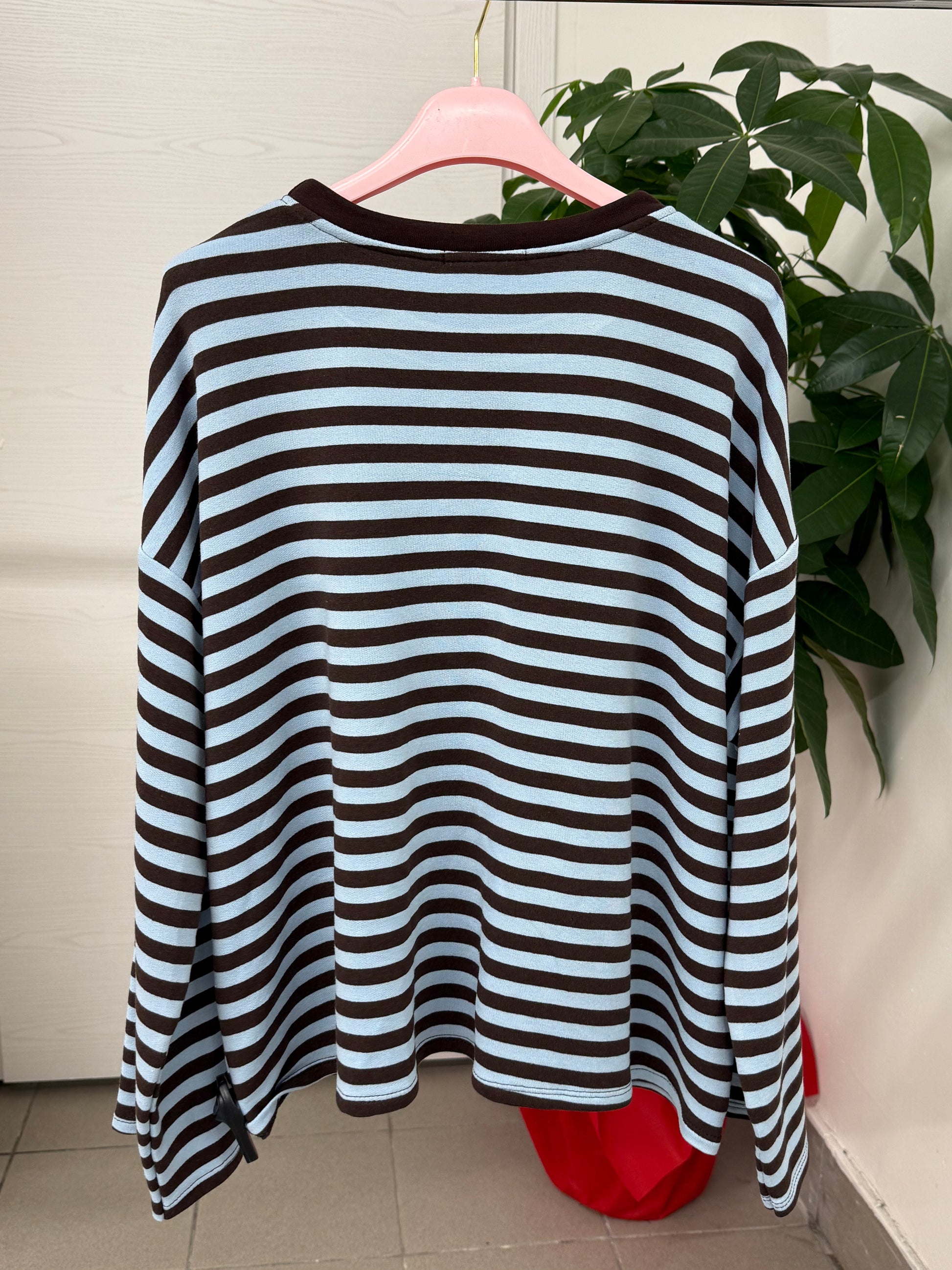 Maglia a righe over fit FGD MODA