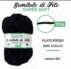 Gomitolo di filo SUPER SOFT 100g FGD MODA