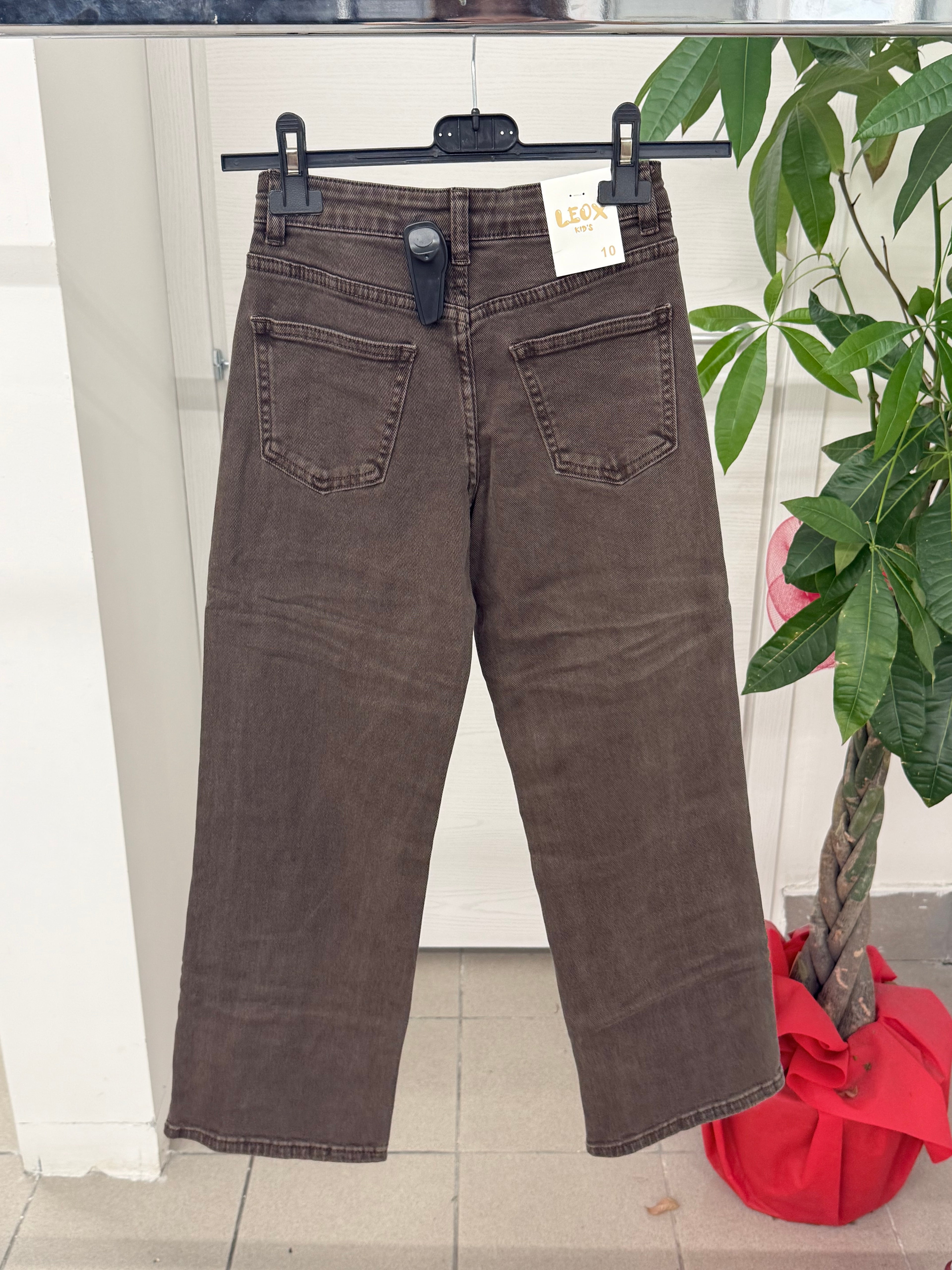 Jeans A Palazzo Con Doppia Abbottonatura FGD MODA