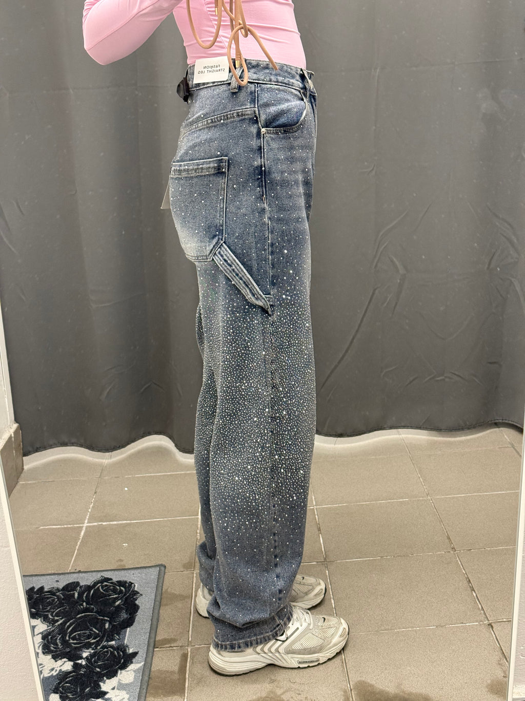 Jeans balloon brillantini FGD MODA