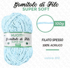 Gomitolo di filo SUPER SOFT 100g FGD MODA