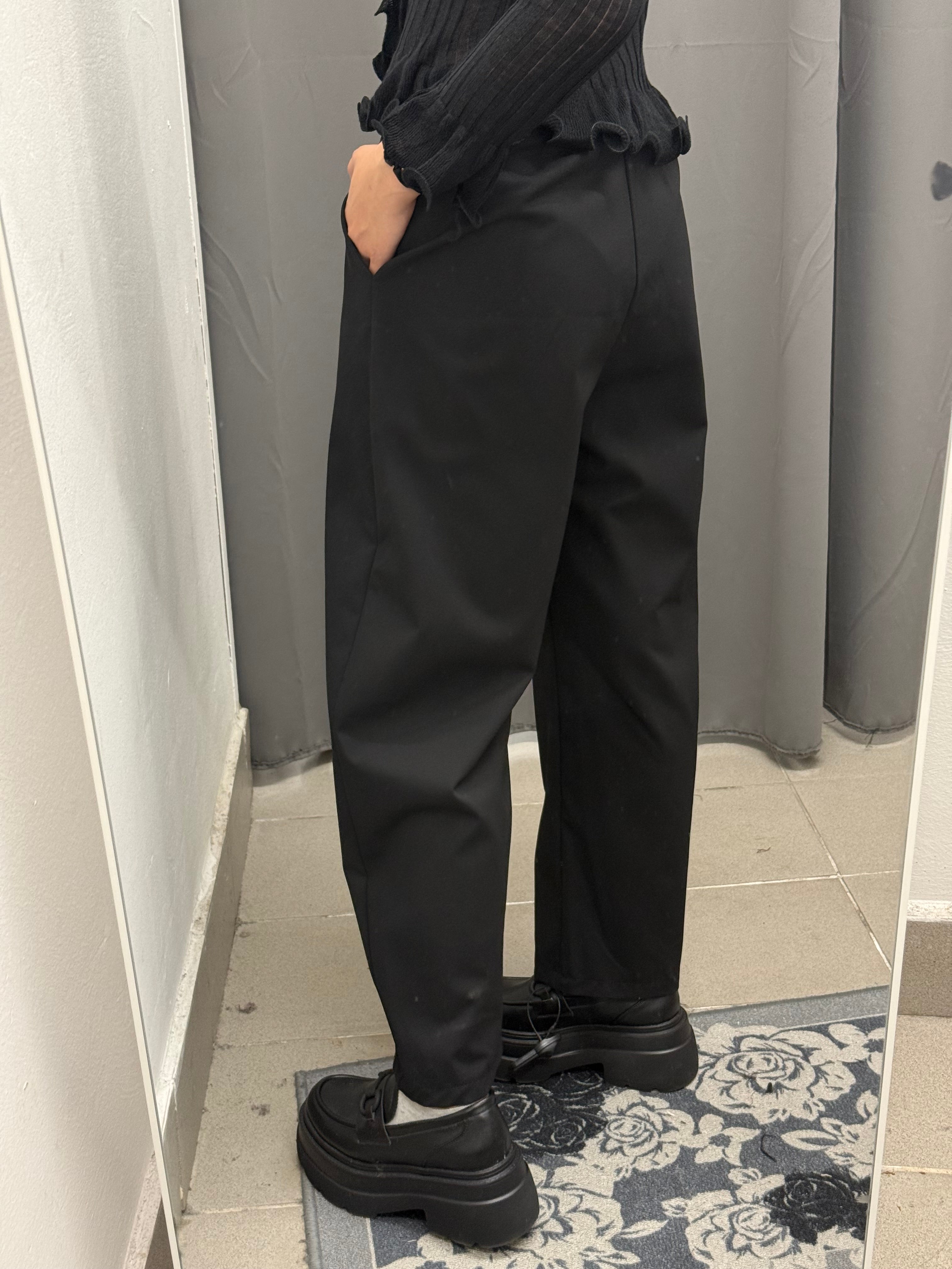Pantaloni Balloon Con Cinta FGD MODA