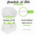 Gomitolo di filo STRONG 100g FGD MODA