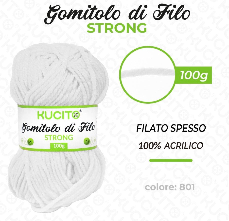 Gomitolo di filo STRONG 100g FGD MODA