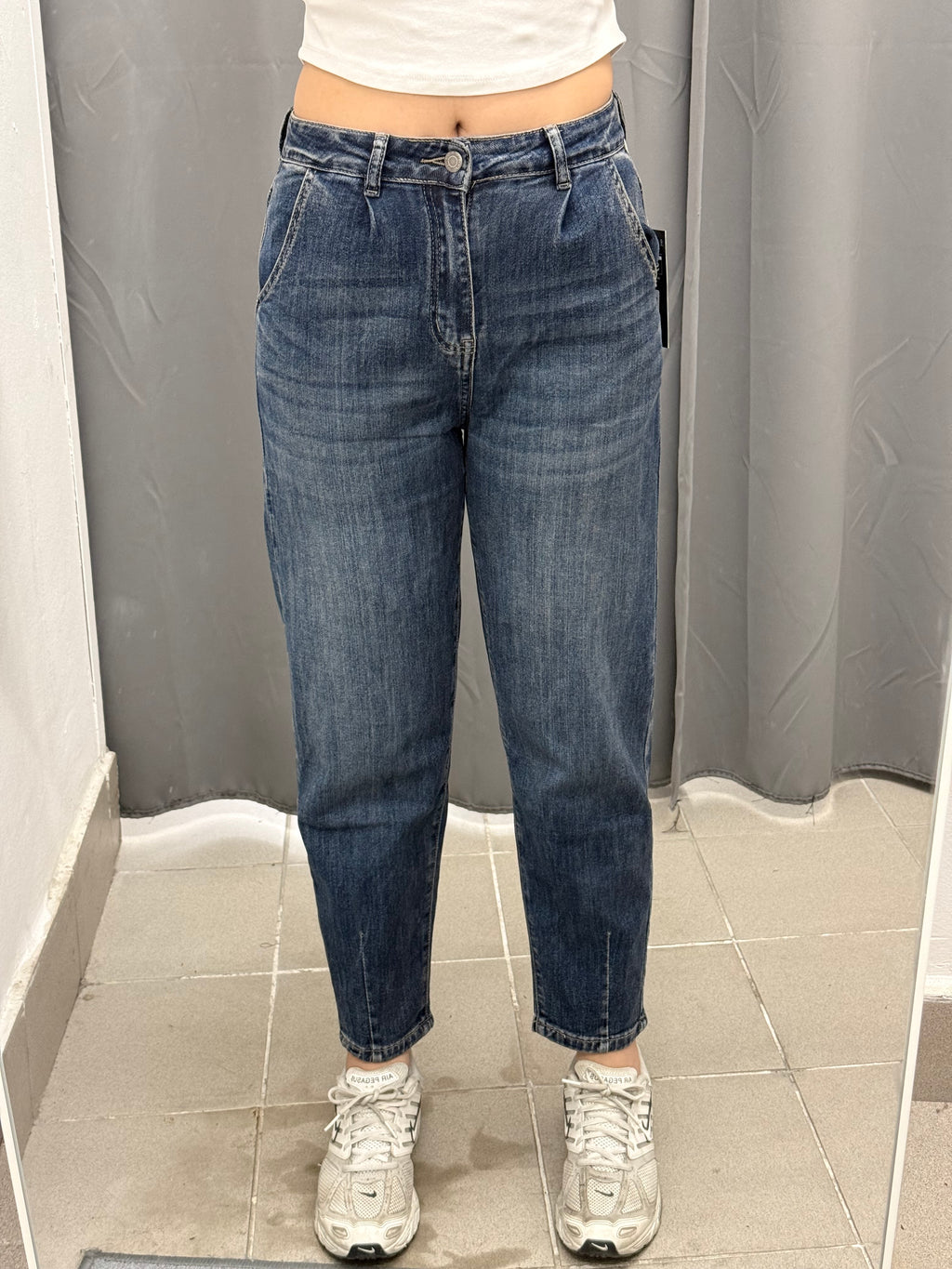 Jeans a Sigaretta con Pence FGD MODA