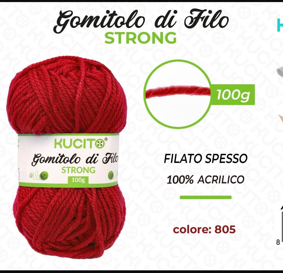 Gomitolo di filo STRONG 100g FGD MODA