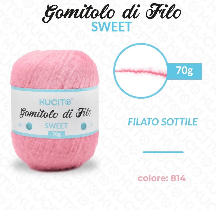 Gomitoli di filo SWEET 70g FGD MODA