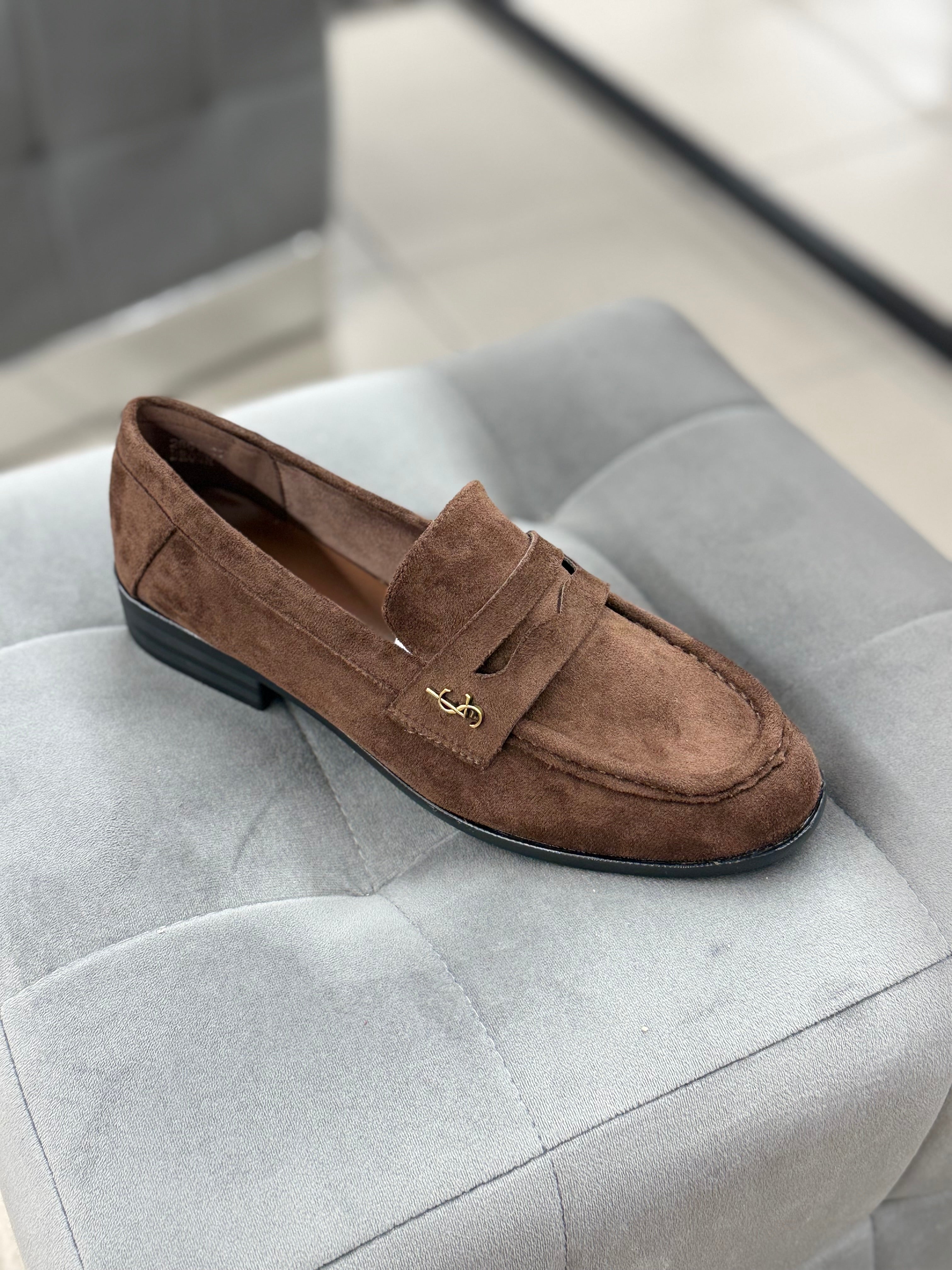 Mocassini in camoscio 2861 FGD MODA