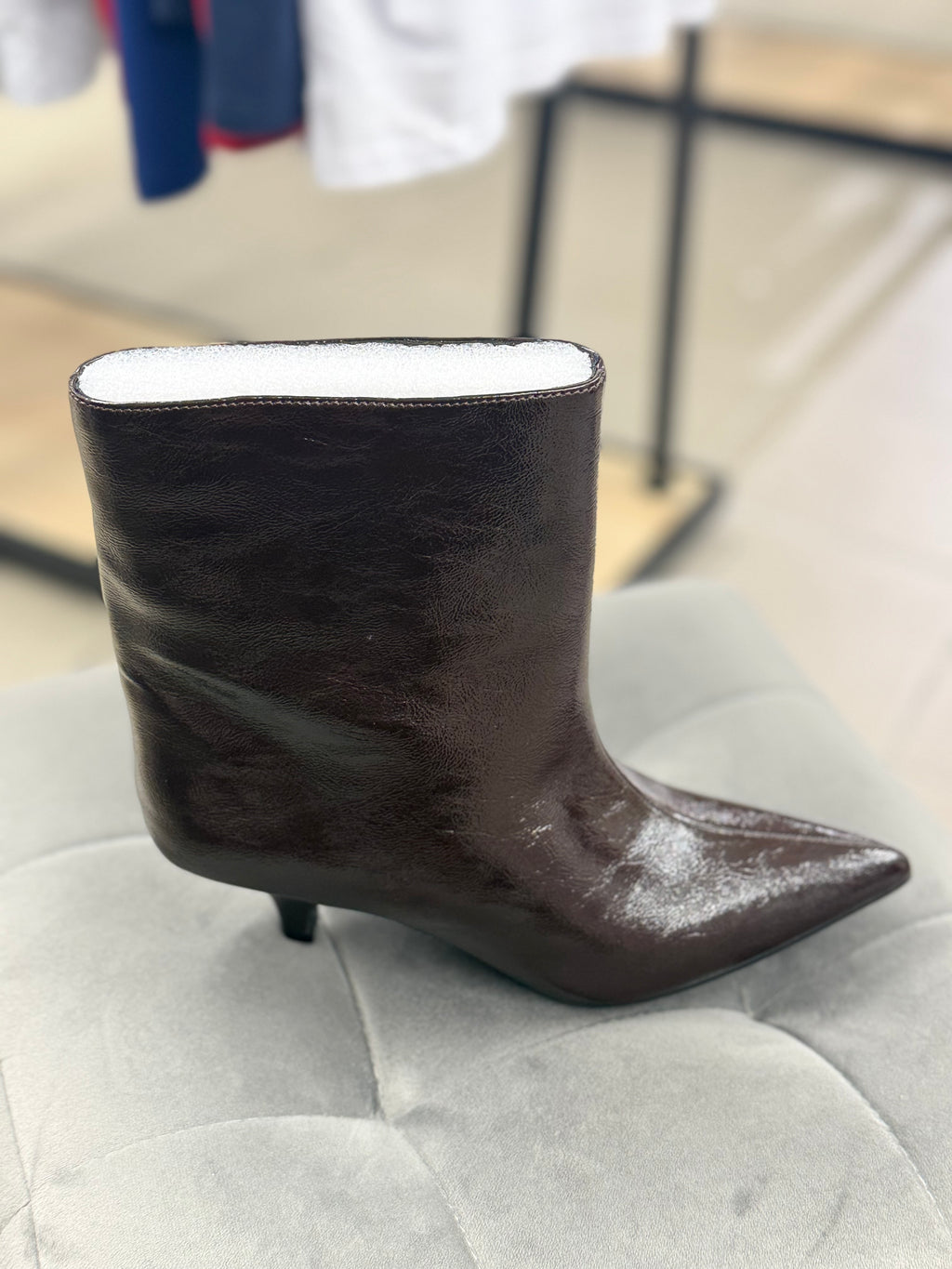 Stivaletti In Ecopelle A Punta Tacco 5cm X8480 FGD MODA