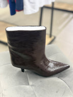 Stivaletti In Ecopelle A Punta Tacco 5cm X8480 FGD MODA