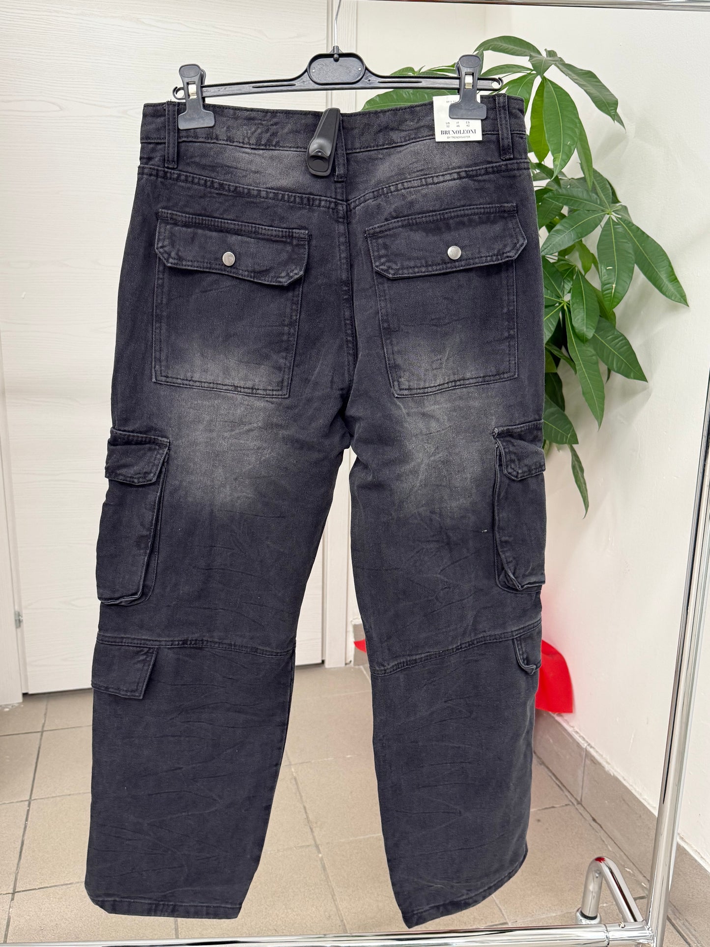 Jeans Baggy Cargo Bruno Leoni FGD MODA