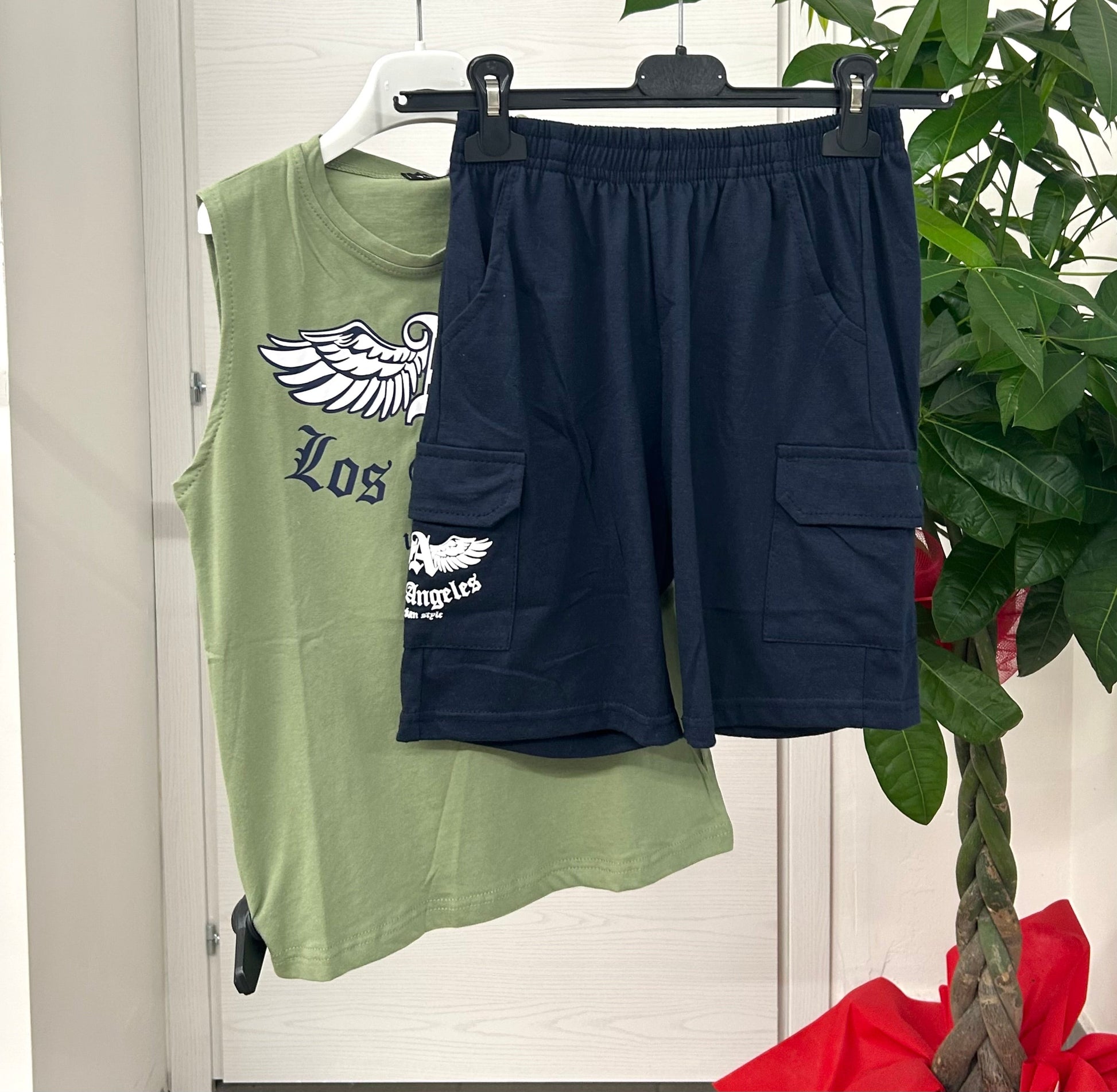 Set coordinato canotta e pantaloncino FGD MODA