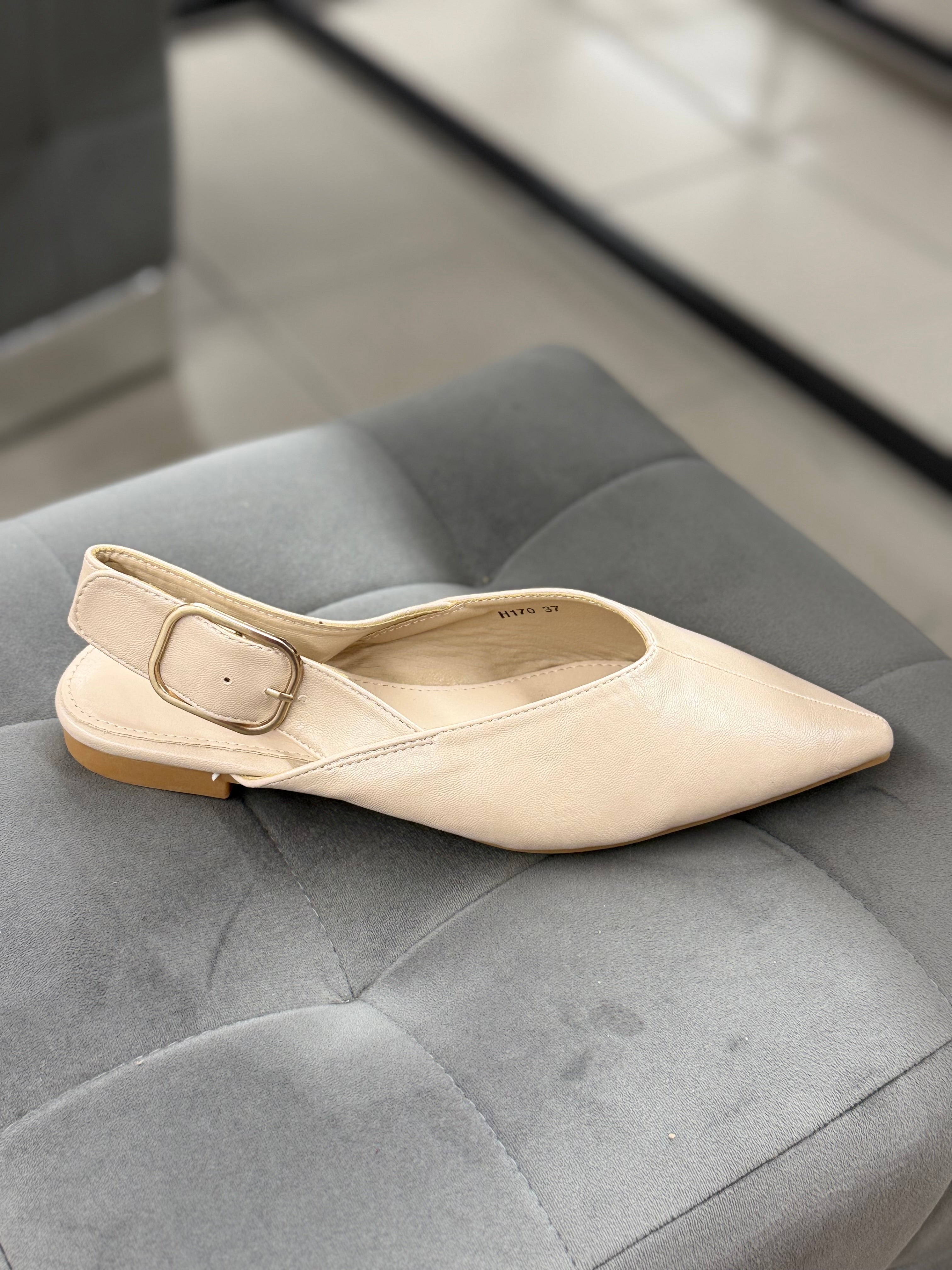 Ballerine Slingback in Ecopelle a Punta H170 FGD MODA