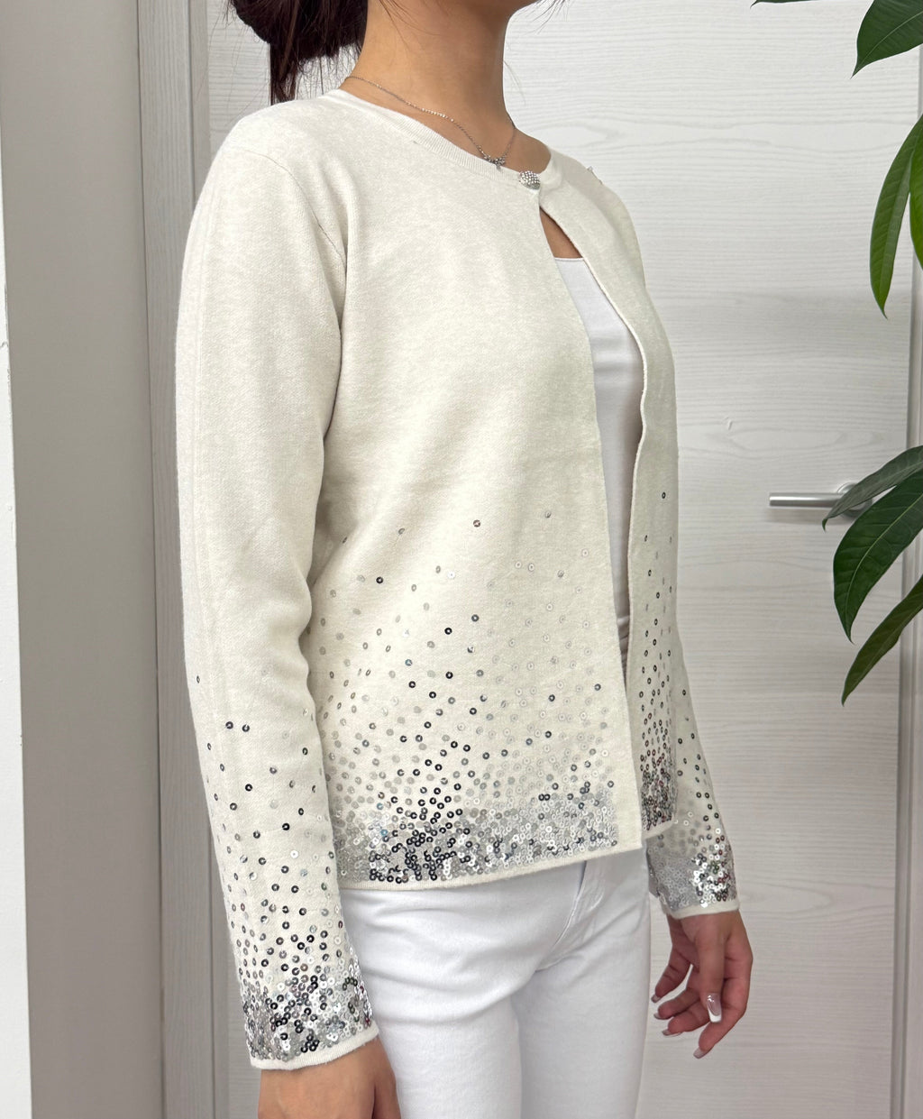 Giacca con pallettes FGD MODA