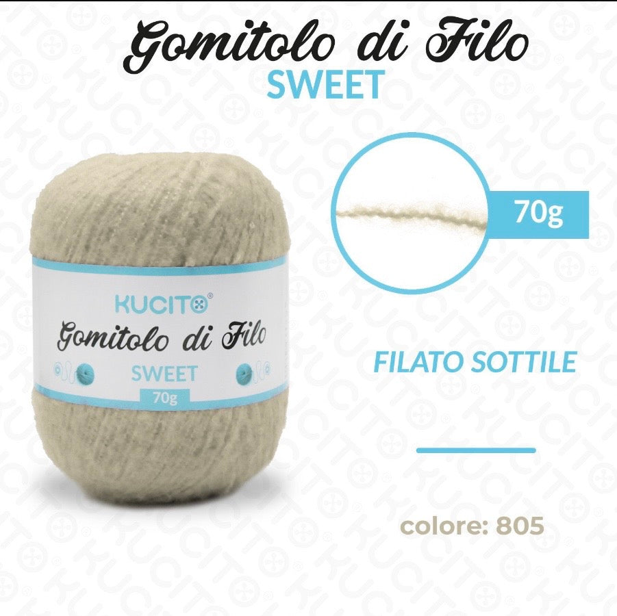Gomitoli di filo SWEET 70g FGD MODA
