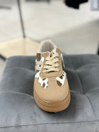 Sneakers con pelliccia maculata FGD MODA