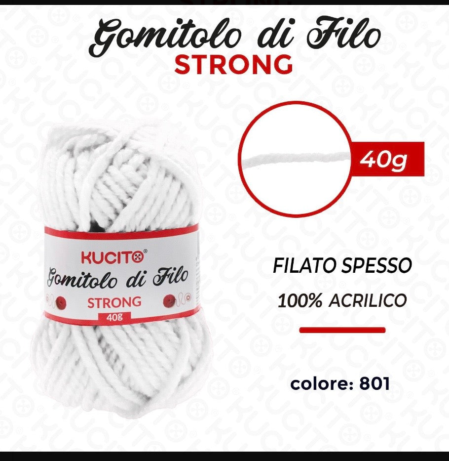 Gomitolo di filo STRONG 40g FGD MODA