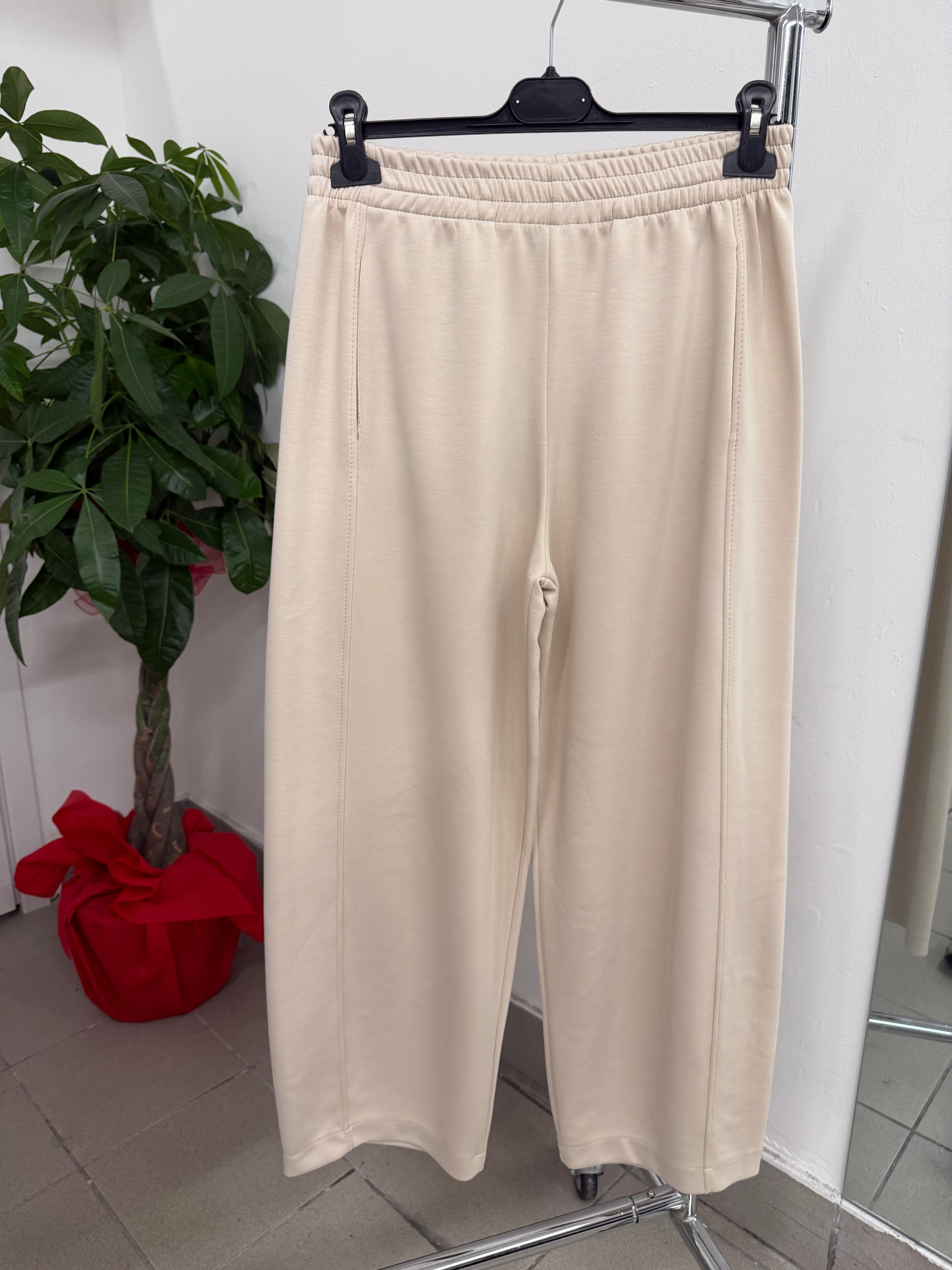 Pantalone tuta balloon con riga lungo la tasca FGD MODA