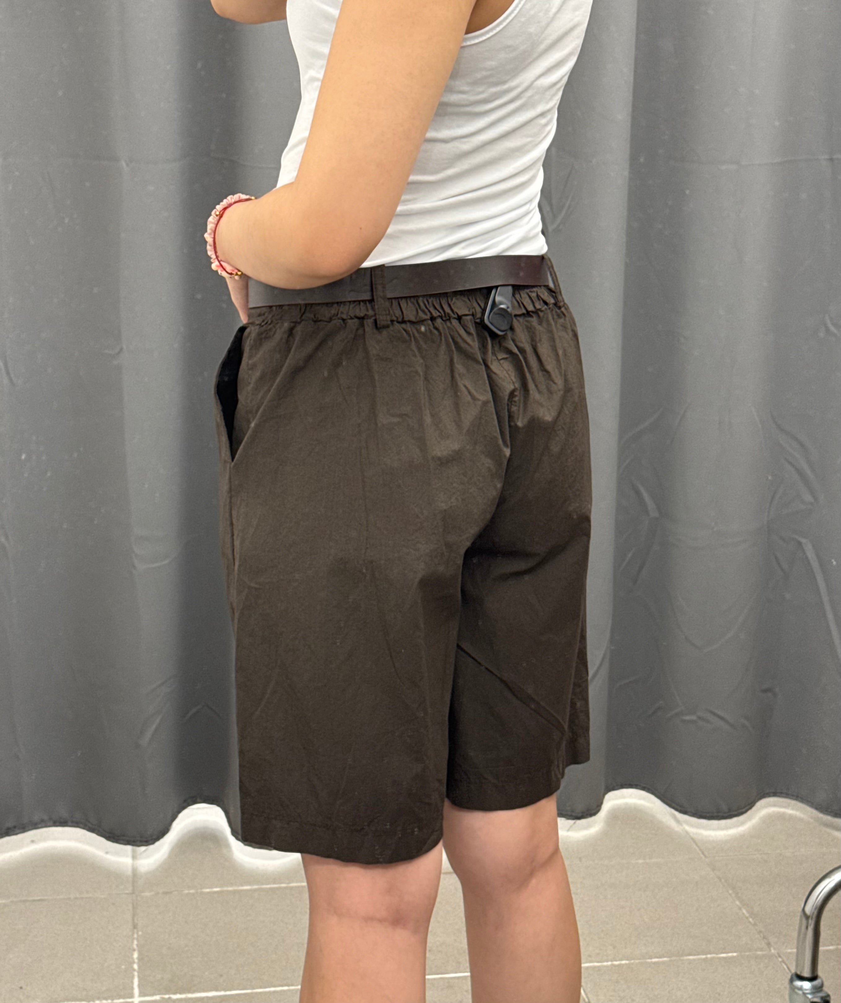 Pantaloni bermuda 100% cotone con cinta FGD MODA