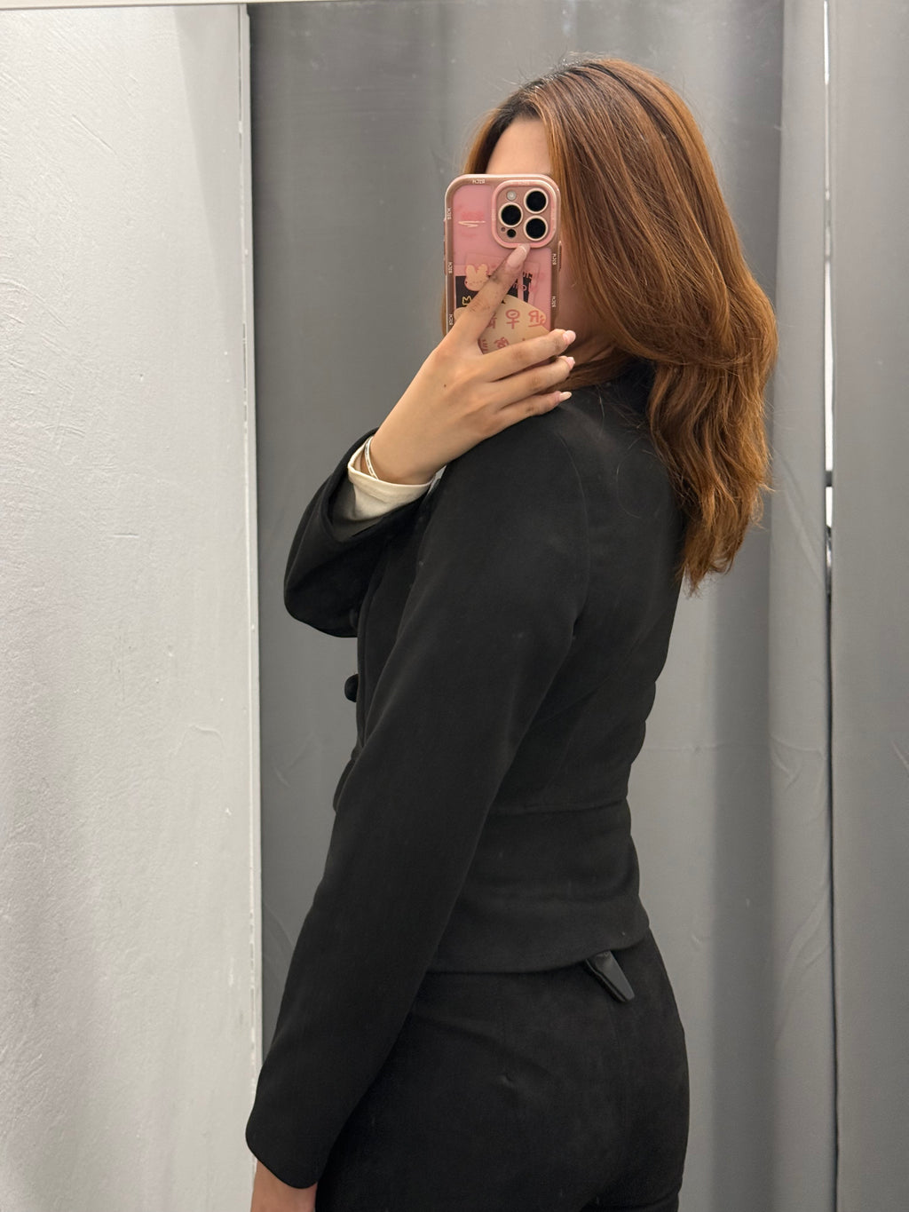 Giacca In Camoscio Stile Napoleonico Con Bottoni Con Chiusura A Zip FGD MODA