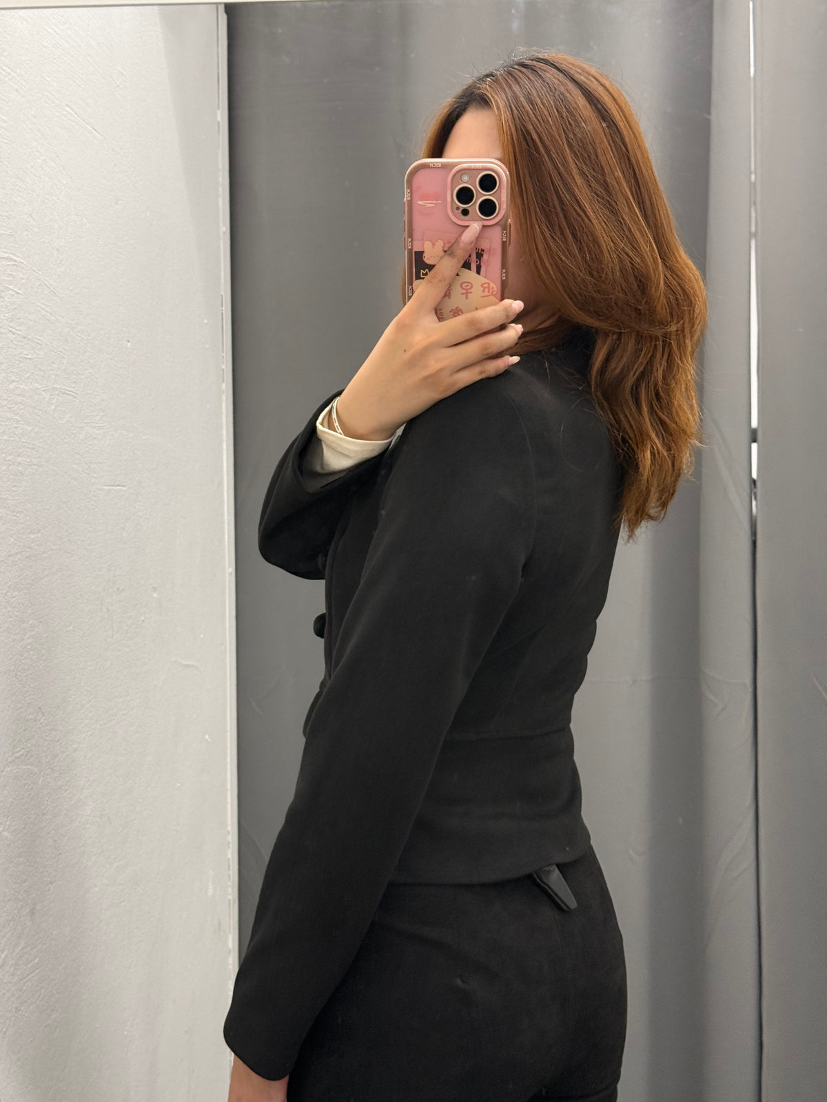 Giacca In Camoscio Stile Napoleonico Con Bottoni Con Chiusura A Zip FGD MODA