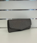 Pochette brillantanata con chiusura a bottone e tracolla FGD MODA
