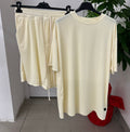 Set coordinato t-shirt e pantaloncini FGD MODA