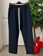 Pantaloni semieleganti con laccio Ficko FGD MODA