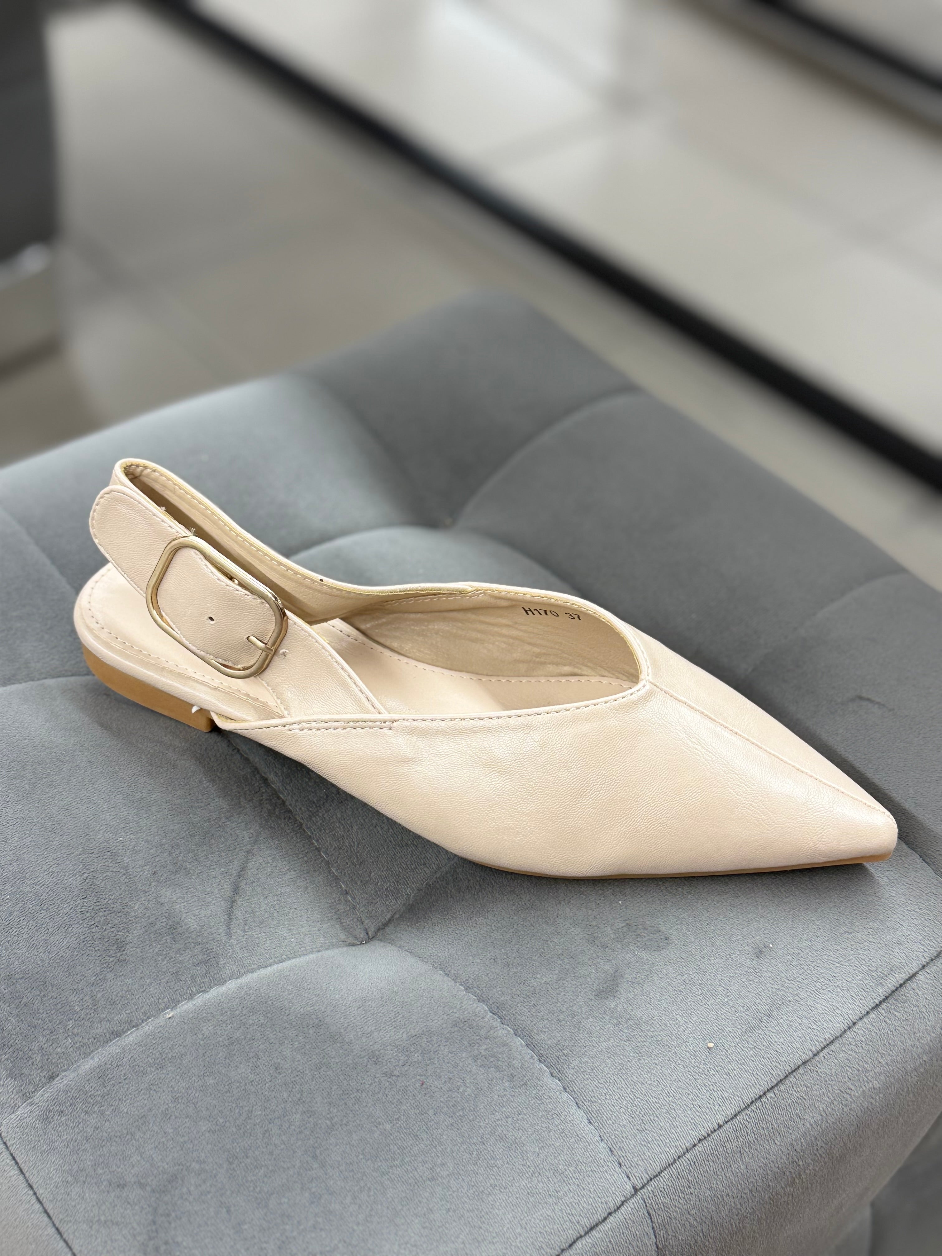 Ballerine Slingback in Ecopelle a Punta H170 FGD MODA