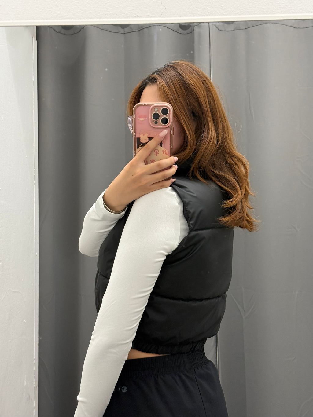 Gilet Quilted Crop FGD MODA