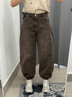 Jeans Balloon Con Polsini SA7671 FGD MODA