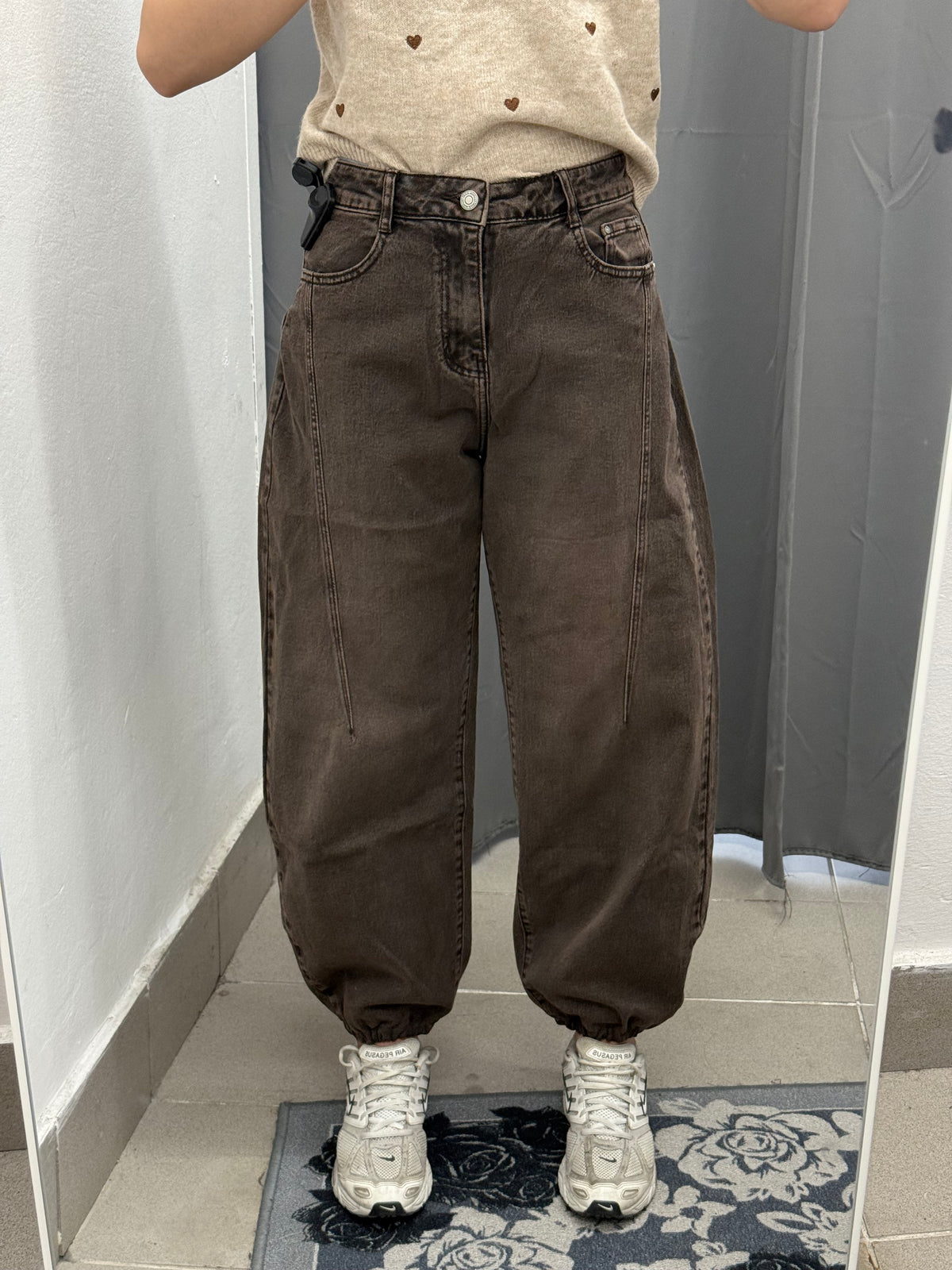 Jeans Balloon Con Polsini SA7671 FGD MODA