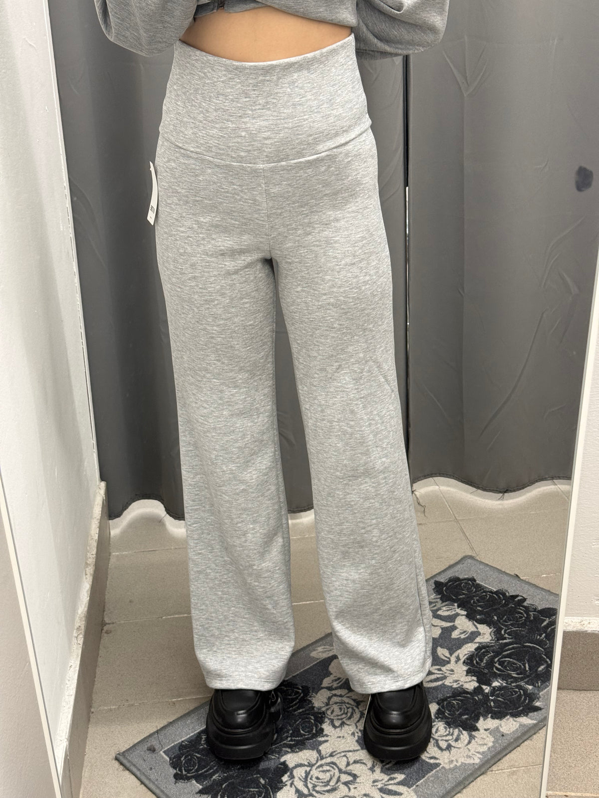 Pantaloni a palazzo con banda alta FGD MODA