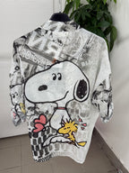 Camicia in cotone con personaggi FGD MODA