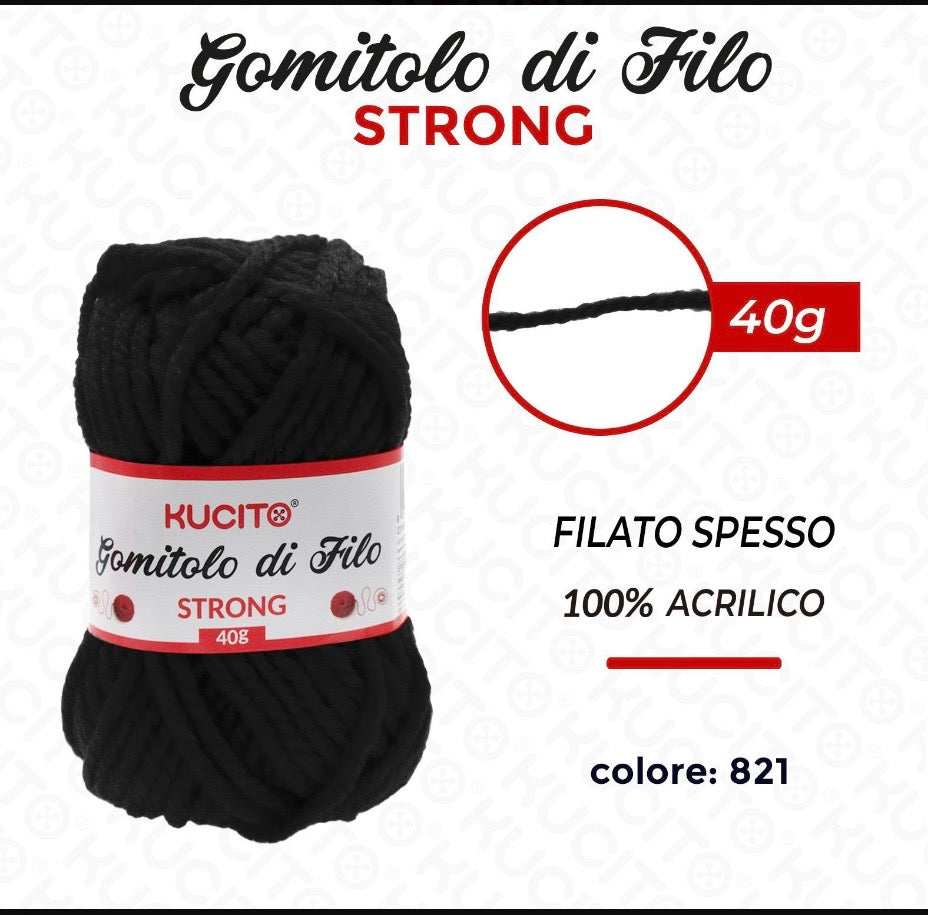 Gomitolo di filo STRONG 40g FGD MODA