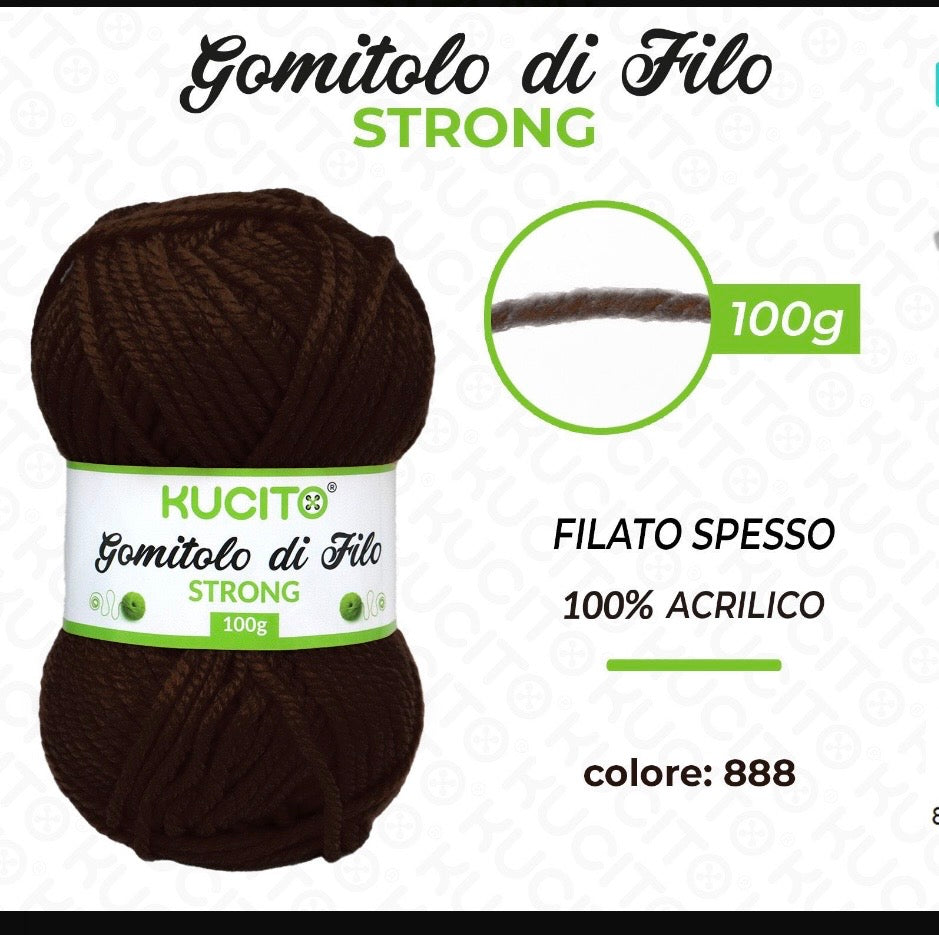 Gomitolo di filo STRONG 100g FGD MODA