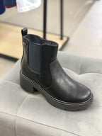 Stivaletti In Ecopelle Con Elastico Laterale E Zip Tacco 5cm MG8921 FGD MODA