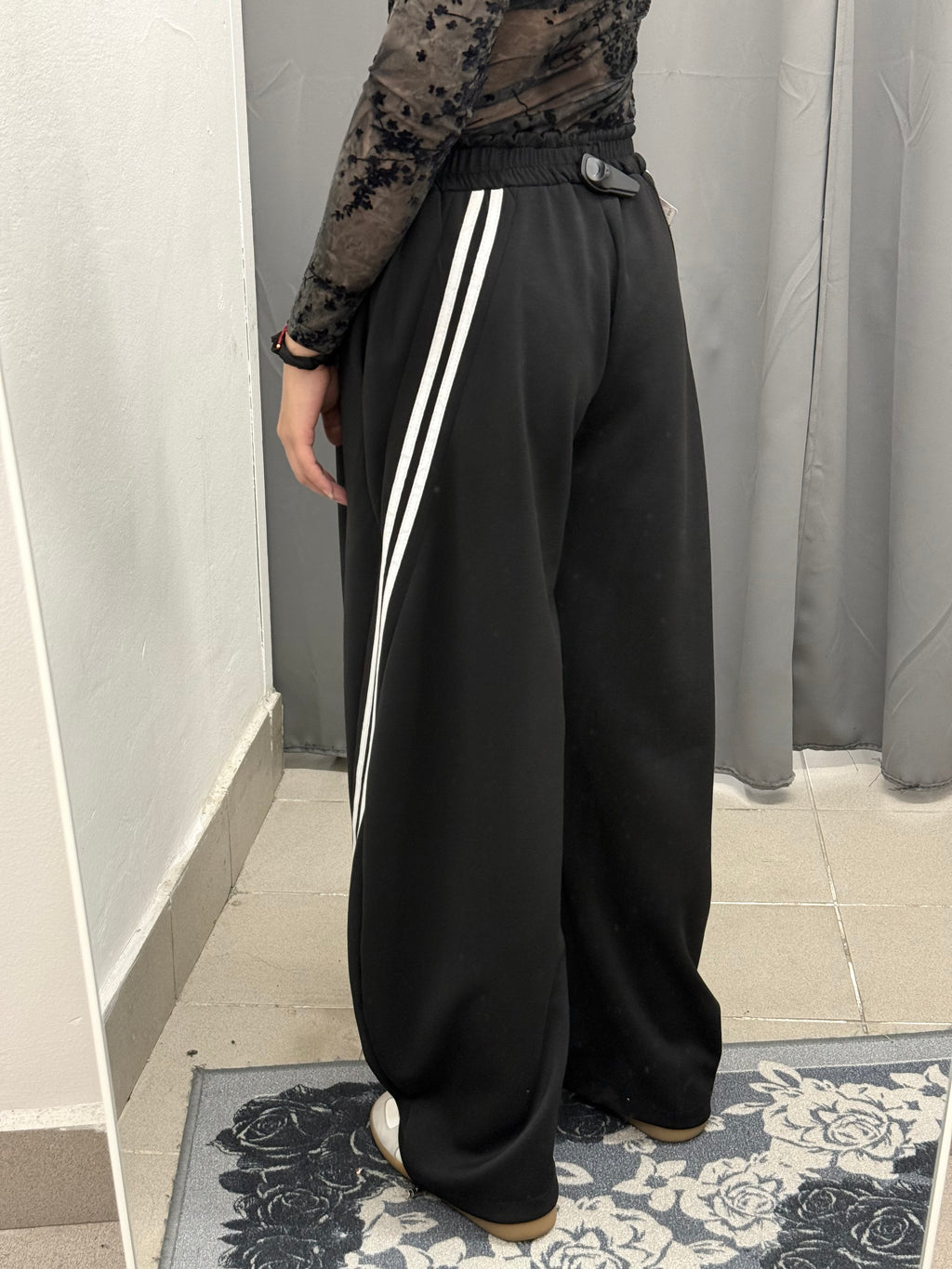 Pantaloni Tuta Balloon Con Strisce Laterali FGD MODA