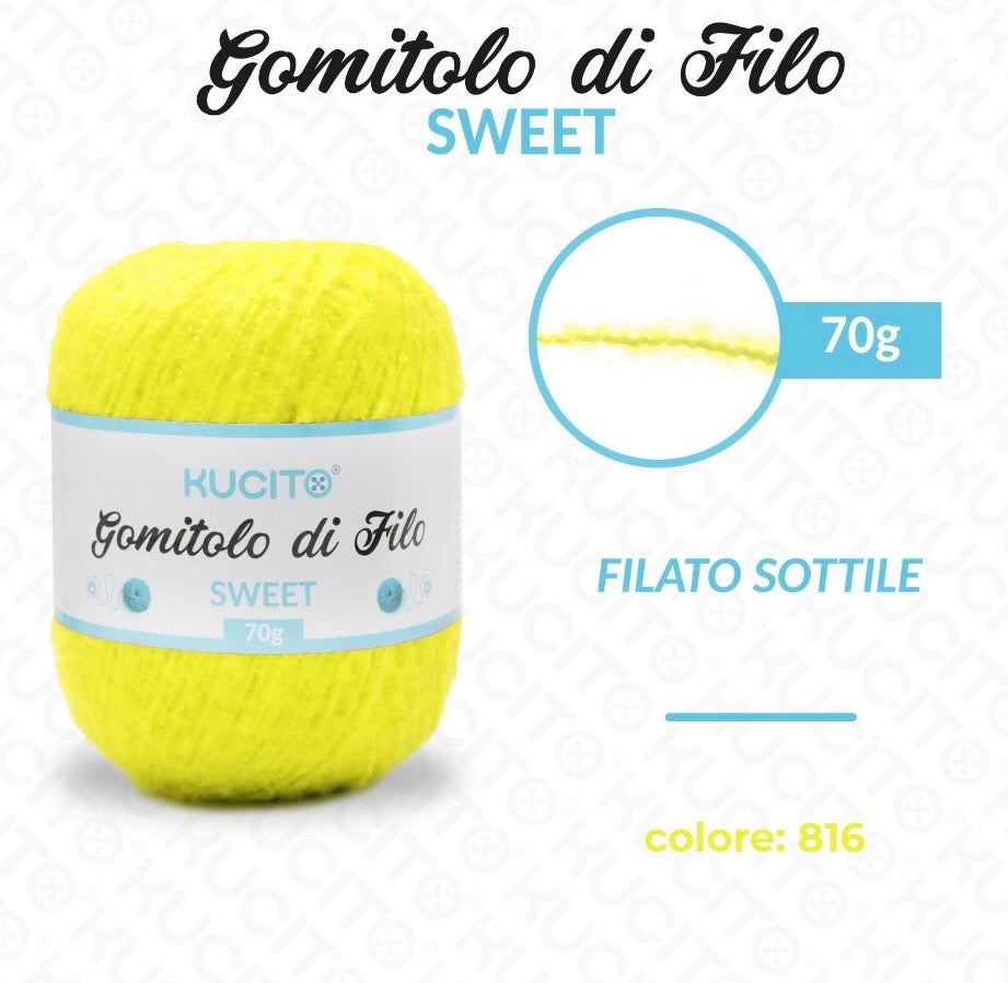 Gomitoli di filo SWEET 70g FGD MODA