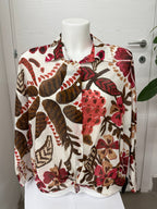Blusa maniche 3/4 fiorata FGD MODA