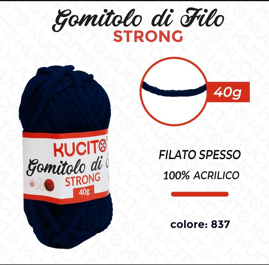 Gomitolo di filo STRONG 40g FGD MODA