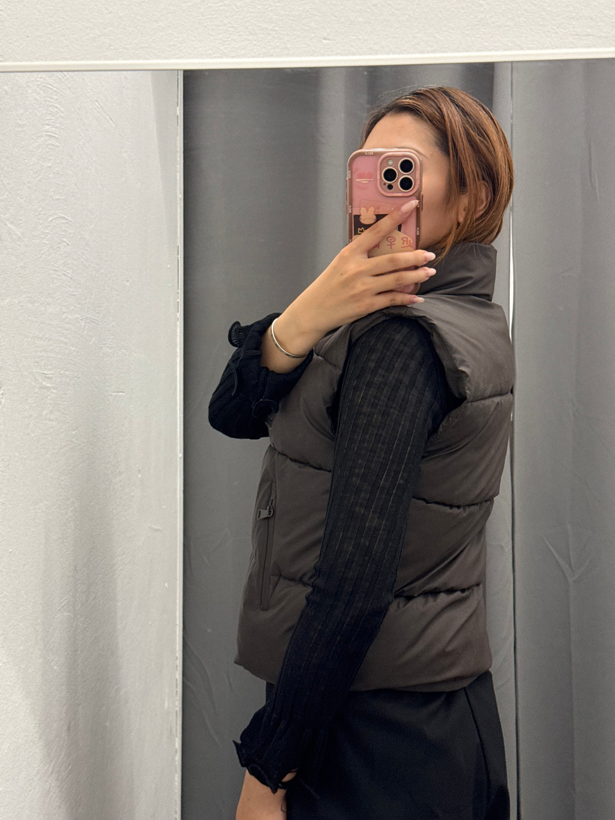 Gilet Quilted Con Tasche FGD MODA