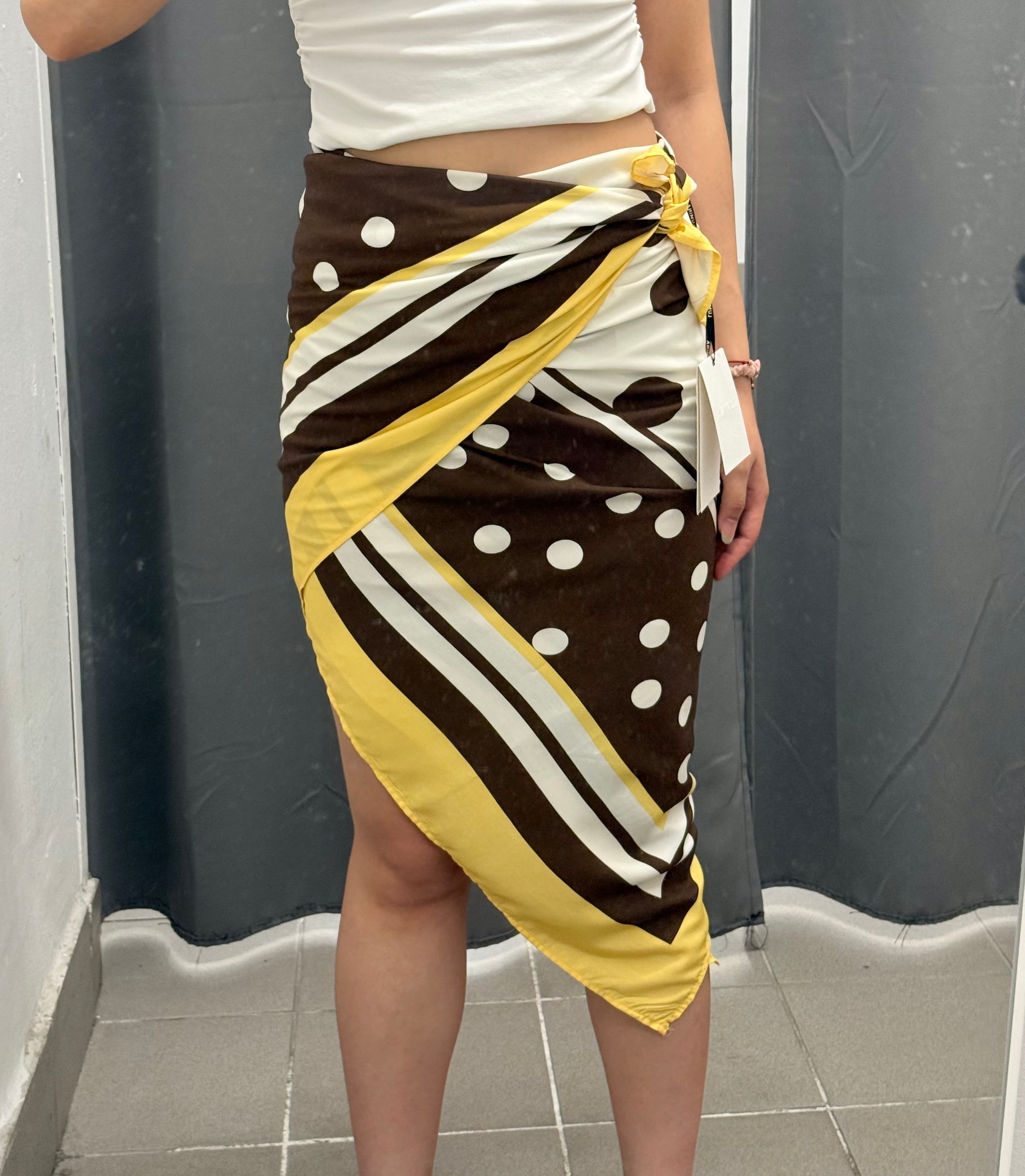Gonna Pareo 100% Viscosa LUMINA FGD MODA