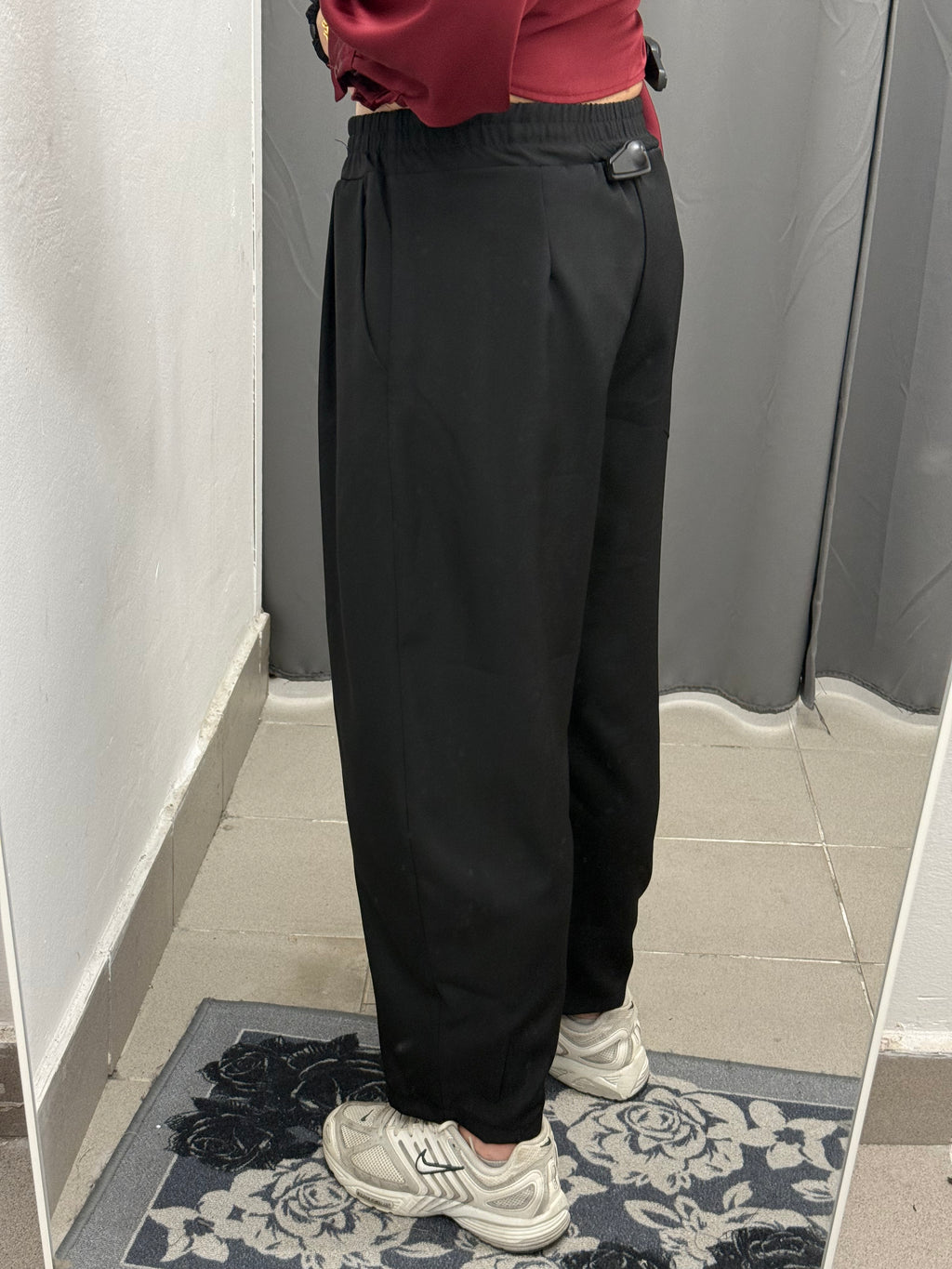 Pantaloni Balloon Con Pence FGD MODA