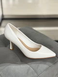 Décolleté ecopelle tacco 8cm 8374 FGD MODA