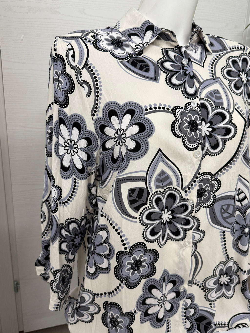 Blusa fiorata FGD MODA