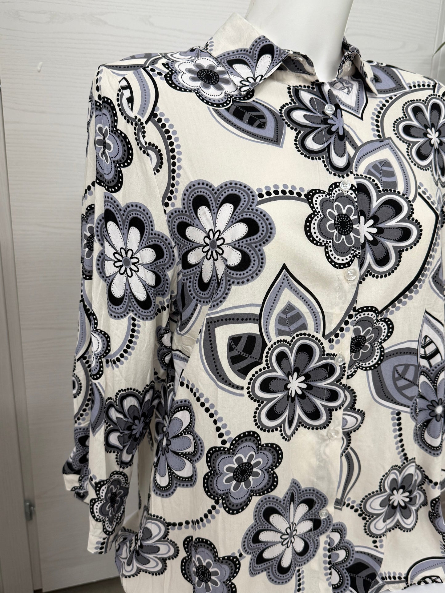 Blusa fiorata FGD MODA