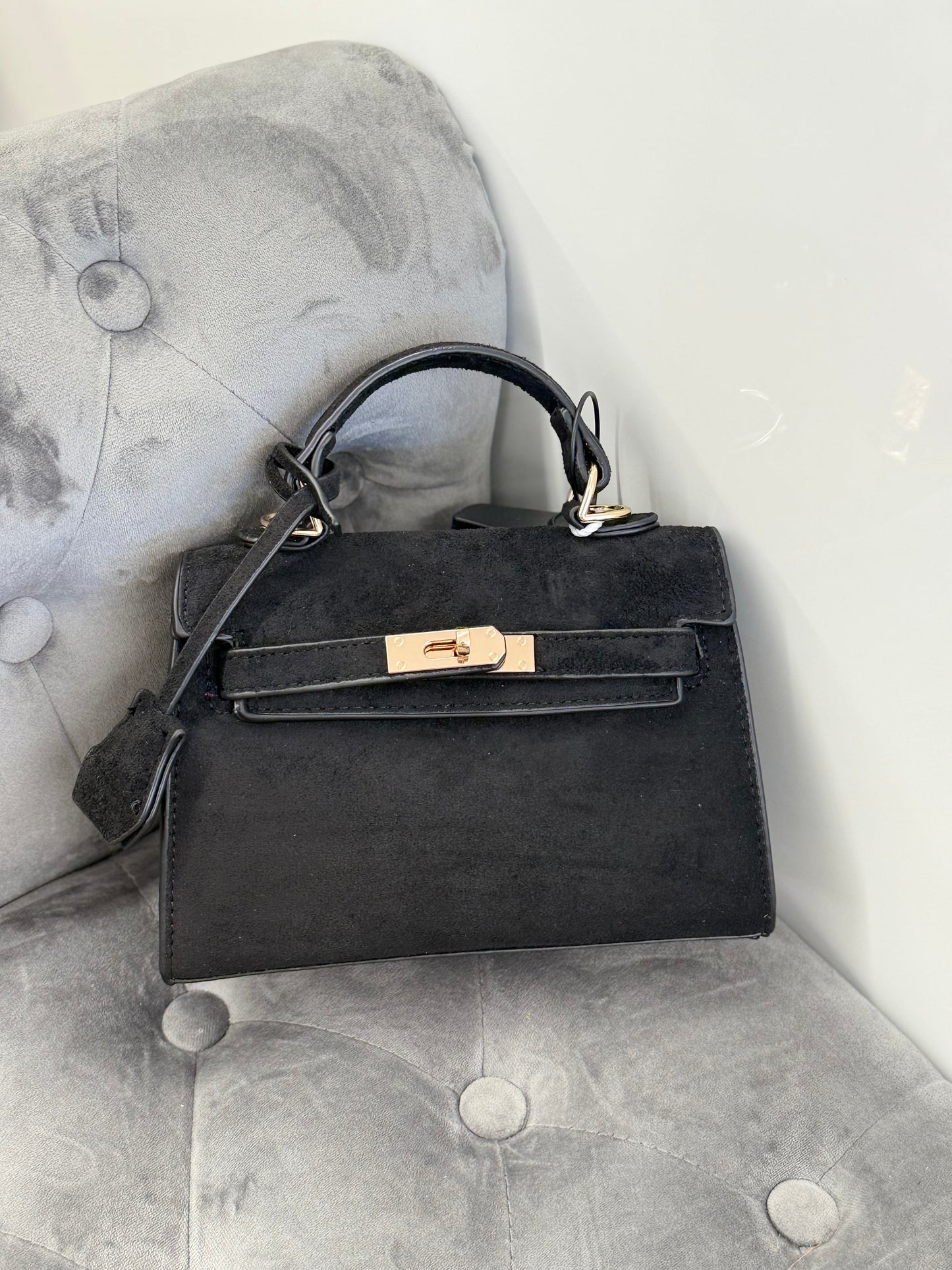 Borsa con tracolla tinta unita Small FGD MODA