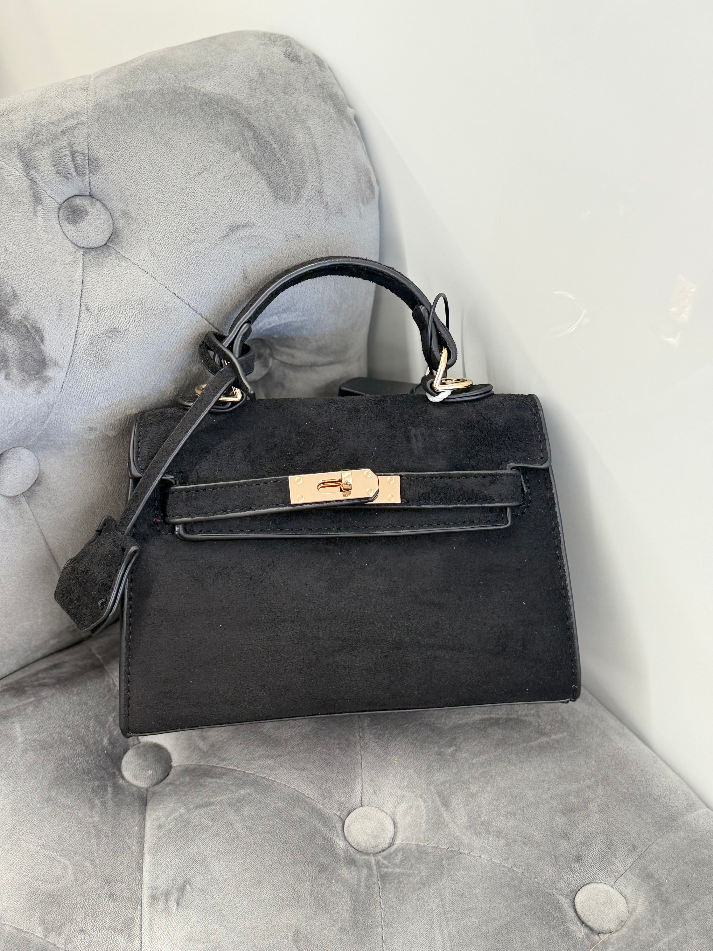 Borsa con tracolla tinta unita Small FGD MODA