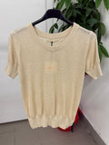 Maglia in filo con lurex FGD MODA